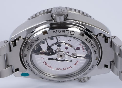 Caseback of Seamaster Planet Ocean GMT 'Goodplanet'