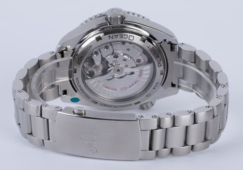 Rear / Band View of Seamaster Planet Ocean GMT 'Goodplanet'