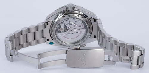 Open Clasp Shot of Seamaster Planet Ocean GMT 'Goodplanet'