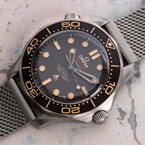Stylied photo of  of Seamaster 007 Edition 'No Time to Die'