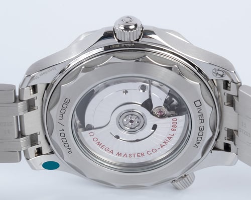 Caseback of Seamaster Diver 300M