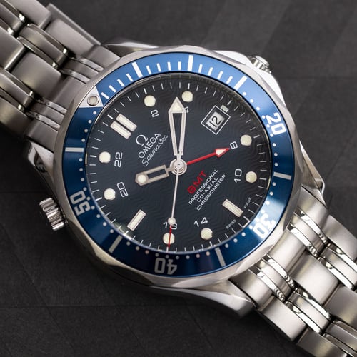 Stylied photo of  of Seamaster Professional GMT Co-Axial