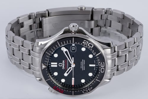 Front View of Seamaster Pro 007 James Bond 50th Anniversary Limited Edition