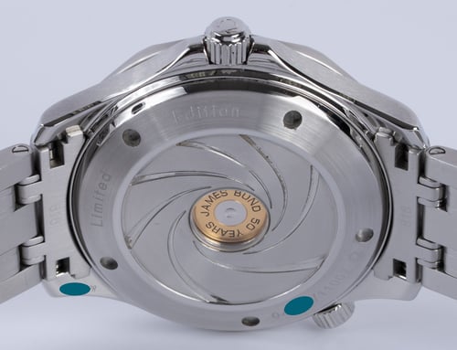 Caseback of Seamaster Pro 007 James Bond 50th Anniversary Limited Edition