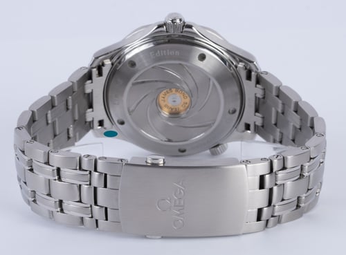 Rear / Band View of Seamaster Pro 007 James Bond 50th Anniversary Limited Edition