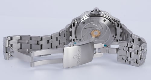 Open Clasp Shot of Seamaster Pro 007 James Bond 50th Anniversary Limited Edition