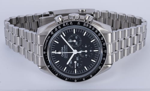 Front View of Speedmaster Moonwatch Professional Co-Axial Master Chronometer