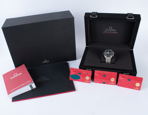 Box / Paper shot of Speedmaster Moonwatch Professional Co-Axial Master Chronometer