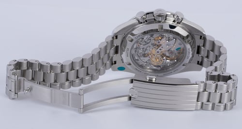 Open Clasp Shot of Speedmaster Moonwatch Professional Co-Axial Master Chronometer