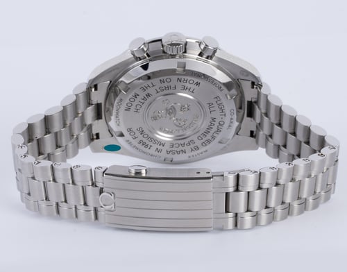 Rear / Band View of Speedmaster Moonwatch Professional Co-Axial Master Chronometer