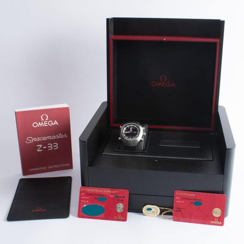 Box / Paper shot of Speedmaster Spacemaster Z-33