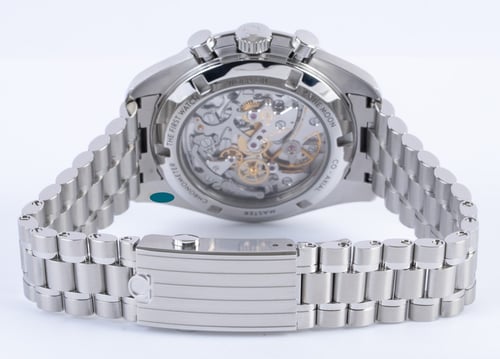 Rear / Band View of Speedmaster Moonwatch Professional Co-Axial Master Chronometer