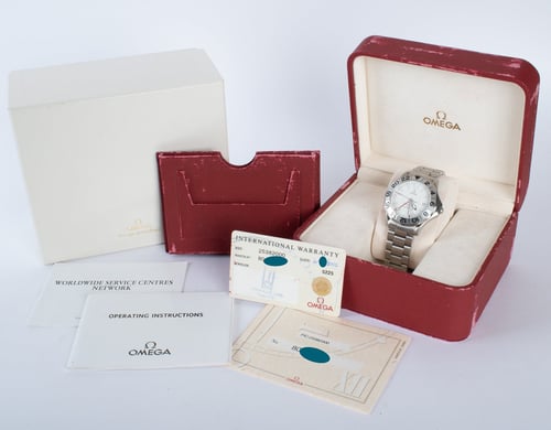 Box / Paper shot of Seamaster GMT 'Great White'