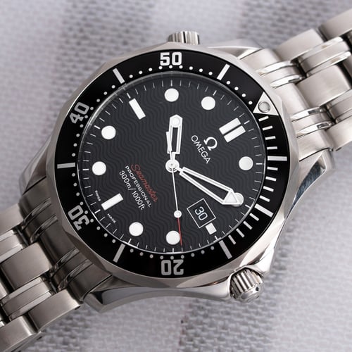 Omega Seamaster Professional 212.30.41.61.01.001 - Black Wave Dial