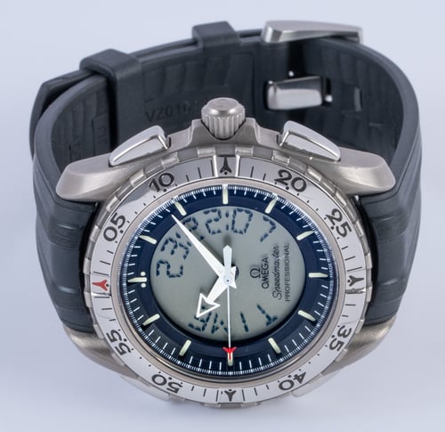 Front View of Speedmaster X-33 1st Edition Military Issue 'USAF Fighter Weapons School'