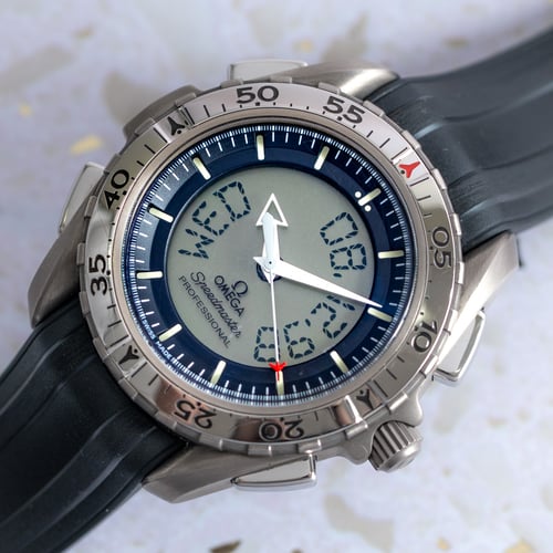 Stylied photo of  of Speedmaster X-33 1st Edition Military Issue 'USAF Fighter Weapons School'