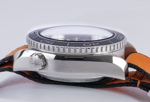 9' Side Shot of Seamaster Planet Ocean Chronograph