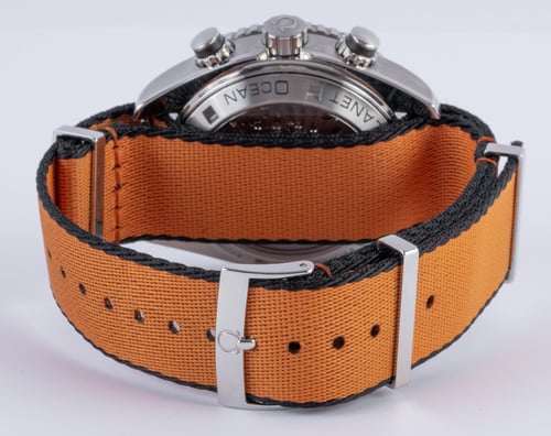 Rear / Band View of Seamaster Planet Ocean Chronograph