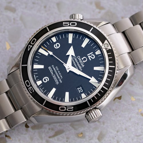 Stylied photo of  of Seamaster Planet Ocean