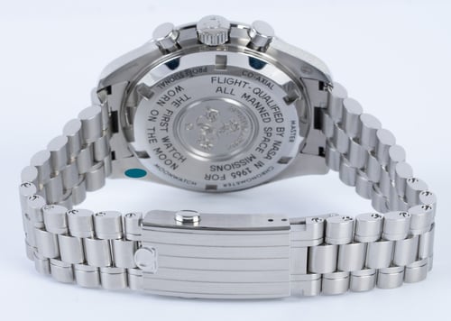 Rear / Band View of Speedmaster Moonwatch Professional Co-Axial Master Chronometer