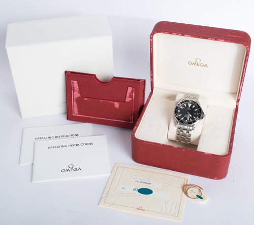 Box / Paper shot of Seamaster Professional 'Peter Blake'