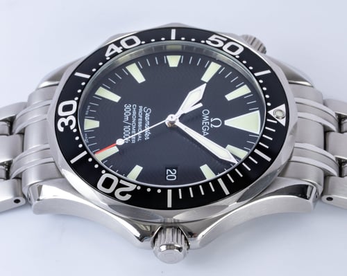 Crown Side Shot of Seamaster Professional 'Peter Blake'