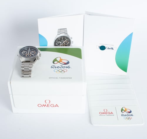 Omega Speedmaster Olympic Games Rio 2016 522.10.43.50.01.001 - 2023 ...
