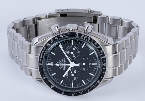 Front View of Speedmaster Moonwatch
