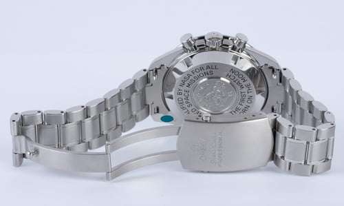 Open Clasp Shot of Speedmaster Moonwatch