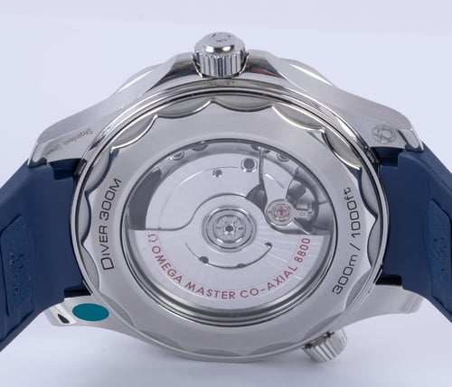 Caseback of Seamaster Diver 300M