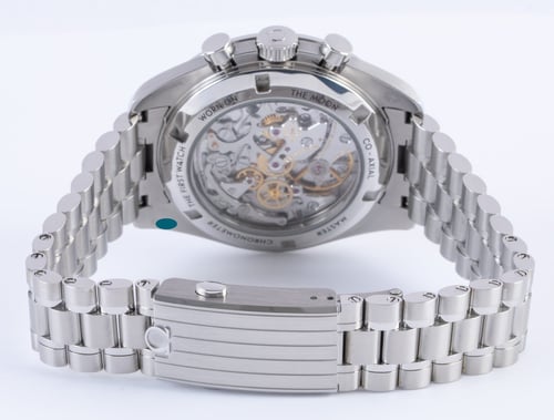 Rear / Band View of Speedmaster Moonwatch Professional Co-Axial Master Chronometer