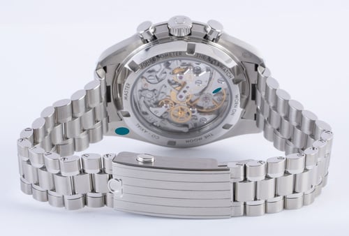 Rear / Band View of Speedmaster Moonwatch Professional Co-Axial Master Chronometer
