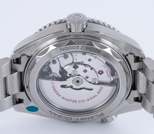 Caseback of Seamaster Planet Ocean Master 43.5MM