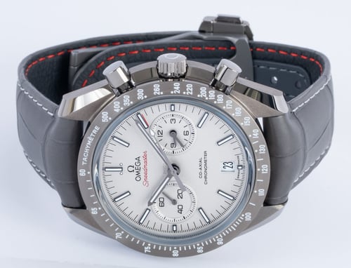 Front View of Speedmaster Grey Side Of The Moon