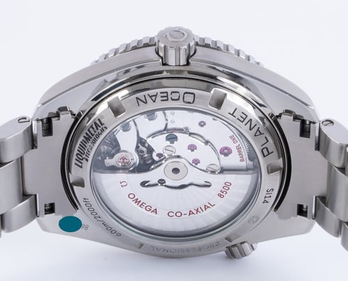 Caseback of Seamaster Planet Ocean
