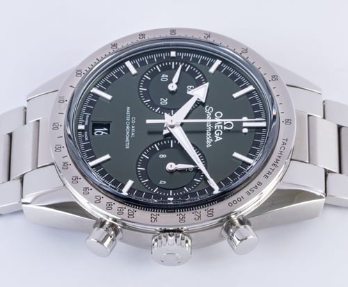 Crown Side Shot of Speedmaster '57
