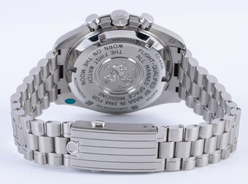 Rear / Band View of Speedmaster Moonwatch Professional Co-Axial Master Chronometer
