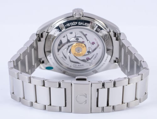 Rear / Band View of Seamaster James Bond 'Spectre' Aqua Terra Master