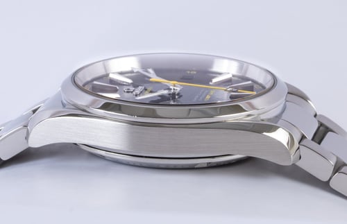 9' Side Shot of Seamaster James Bond 'Spectre' Aqua Terra Master
