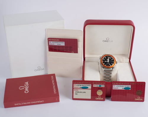 Box / Paper shot of Seamaster Planet Ocean Big Size