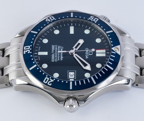 Crown Side Shot of Seamaster Professional
