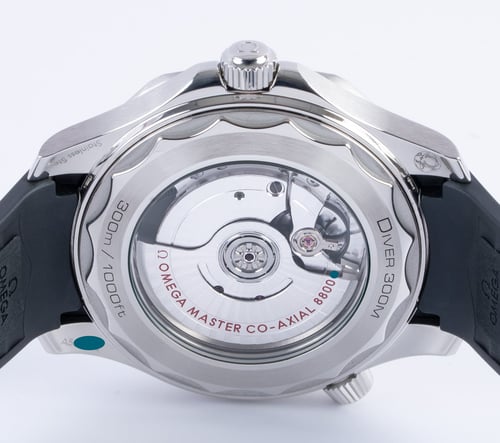 Caseback of Seamaster Diver 300M