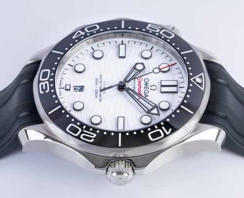 Crown Side Shot of Seamaster Diver 300M