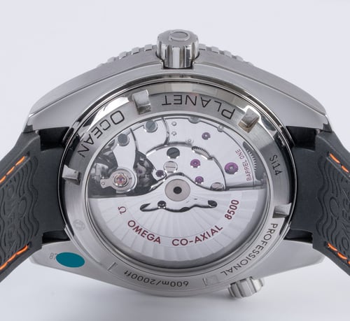 Caseback of Seamaster Planet Ocean