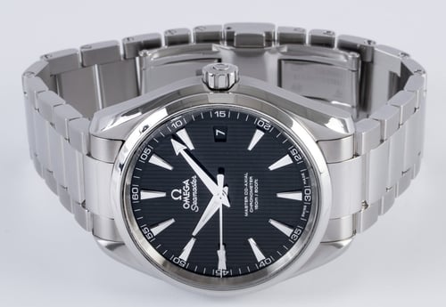 Front View of Seamaster Aqua Terra 150M Master 41.5 MM