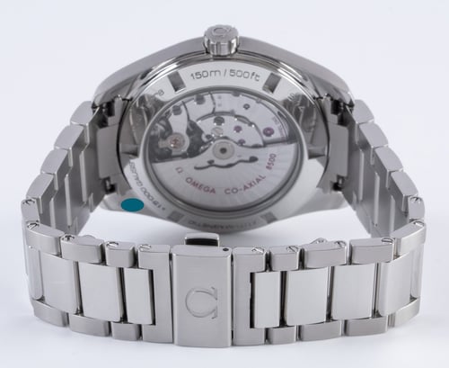 Rear / Band View of Seamaster Aqua Terra 150M Master 41.5 MM