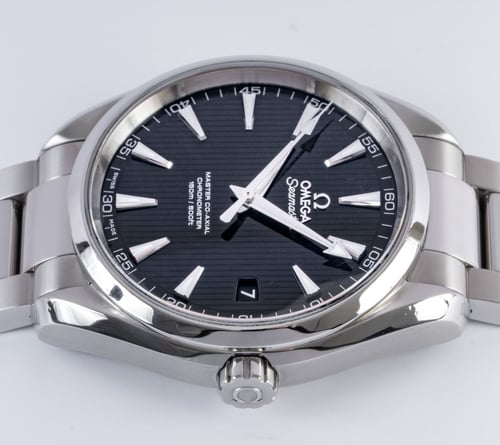9' Side Shot of Seamaster Aqua Terra 150M Master 41.5 MM