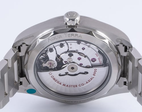 Caseback of Seamaster Aqua Terra Master 41MM