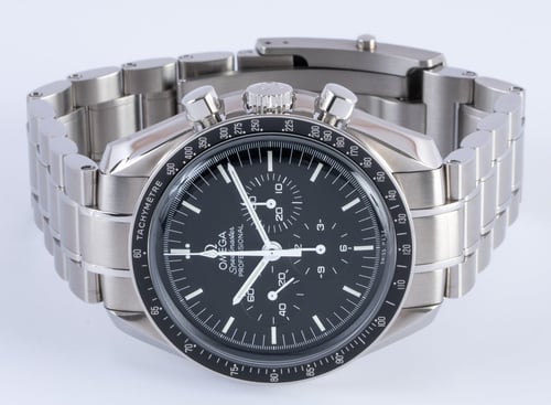 Front View of Speedmaster Legendary Moonwatch