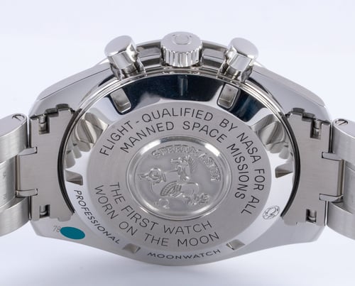 Caseback of Speedmaster Legendary Moonwatch